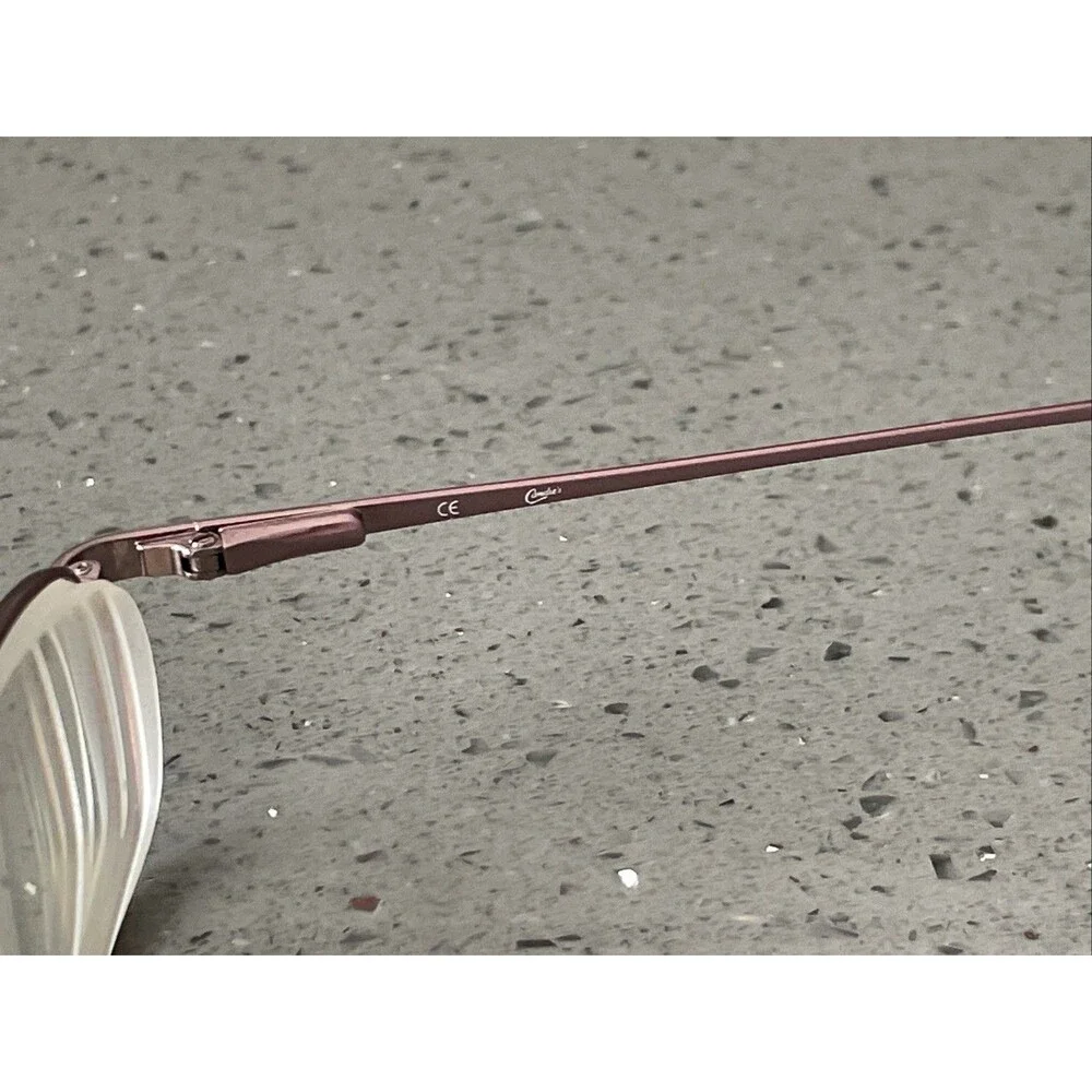 Candie’s C Sandra PK Pink 49-16-130 Metal Eyeglasses Frames ONLY Rectangle